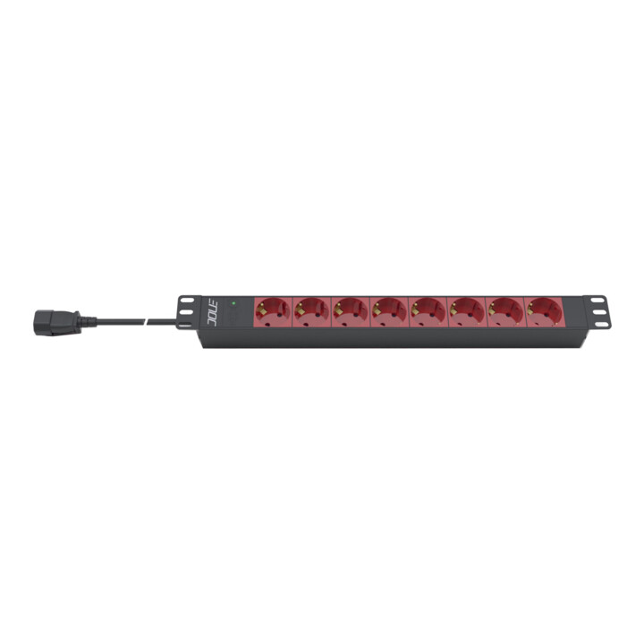 Enoc 19Zoll Steckdosenleiste 8xSchutzk.rtm.C14 EPU 08-R-C14