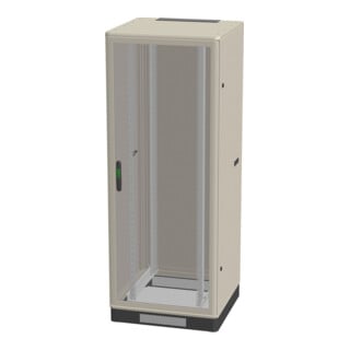 Enoc Armoire fixe 29 U 800x800x1500 gris F1 8815-DE1