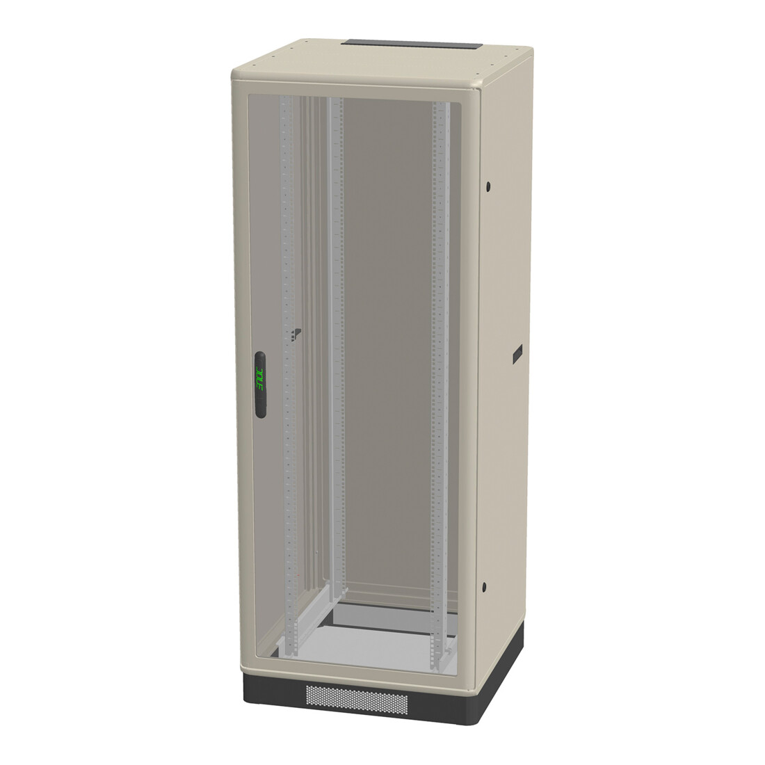 Enoc Armoire fixe 29 U 800x800x1500 gris F1 8815-DE1