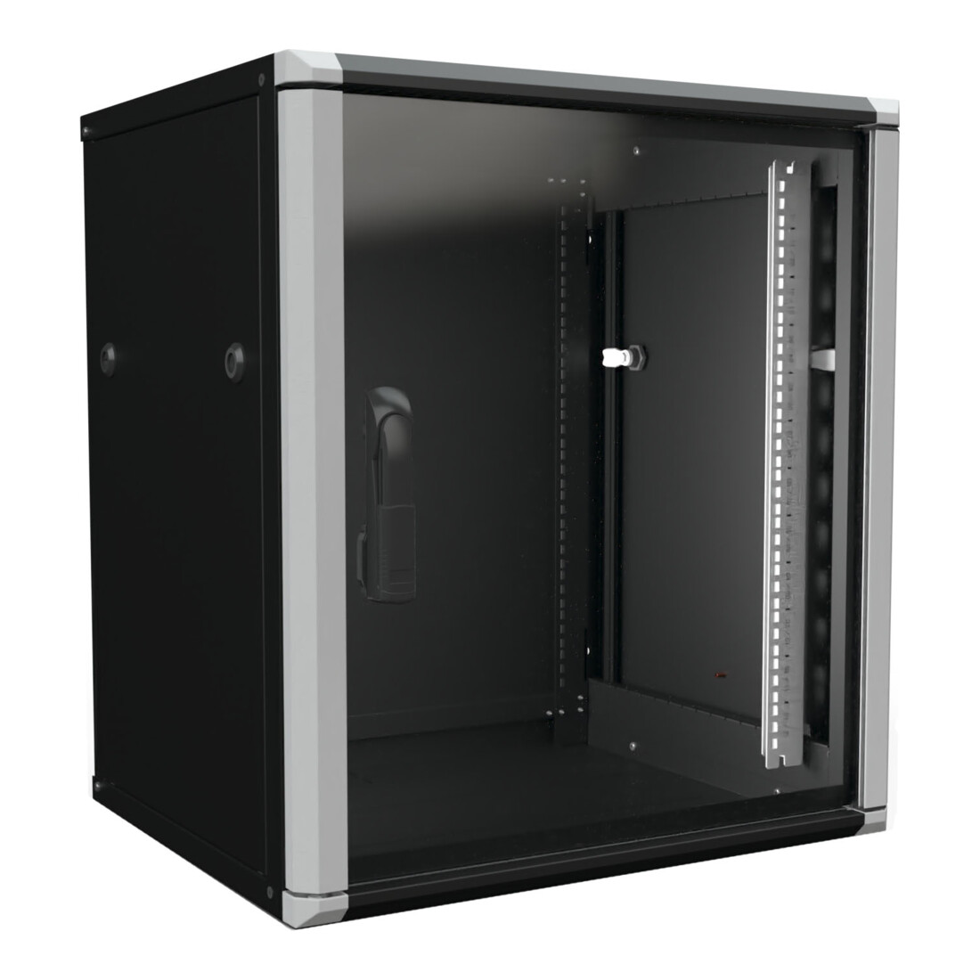 Enoc Armoire murale 12U 2 pièces noir 19" 600x500x668mm W2 12-65-S