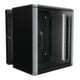 Enoc Armoire murale 12U 3 pièces noire 19" 600x500x668mm Wr2 12-65-S