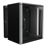 Enoc Armoire murale 12U 3 pièces noire 19" 600x500x668mm Wr2 12-65-S-3