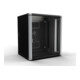 Enoc Armoire murale 12U 3 pièces noire 19" 600x500x668mm Wr2 12-65-S