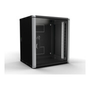 Enoc Armoire murale 12U 3 pièces noire 19" 600x500x668mm Wr2 12-65-S-4