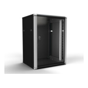 Enoc Armoire murale 15U 2 pièces noire 19" 600x500x801mm W2 15-65-S-4