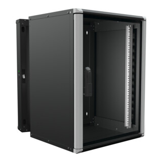 Enoc Armoire murale 15U 3 pièces noir 19" 600x600x801mm Wr2 15-66-S
