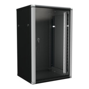 Enoc Armoire murale 18U 2 pièces noire 19" 600x500x934mm W2 18-65-S-1