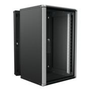 Enoc Armoire murale 18U 3 pièces noire 19" 600x600x934mm Wr2 18-66-S-3