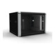 Enoc Armoire murale 6U 2 pièces noir 19" 600x500x334mm W2 6-65-S