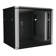 Enoc Armoire murale 9U 2 pièces noir 19" 600x500x535mm W2 9-65-S-1