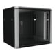 Enoc Armoire murale 9U 2 pièces noir 19" 600x500x535mm W2 9-65-S