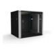 Enoc Armoire murale 9U 2 pièces noir 19" 600x500x535mm W2 9-65-S