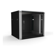 Enoc Armoire murale 9U 2 pièces noir 19" 600x500x535mm W2 9-65-S-4