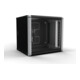 Enoc Armoire murale 9U 3 pièces noir 19" 600x500x535mm Wr2 9-65-S