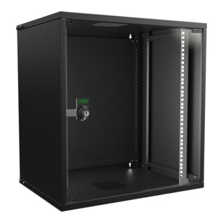 Enoc Armoire murale SNP 12U noir 19" 550x400x582mm W3 12-4-S-SNP