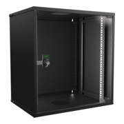 Enoc Armoire murale SNP 12U noir 19" 550x400x582mm W3 12-4-S-SNP-3