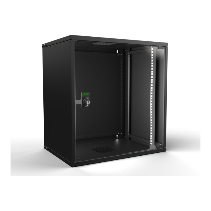 Enoc Armoire murale SNP 12U noir 19" 550x400x582mm W3 12-4-S-SNP