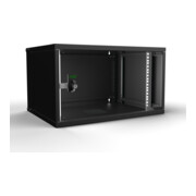 Enoc Armoire murale SNP 6U noir 19" 550×400×315mm W3 6-4-S-SNP-4