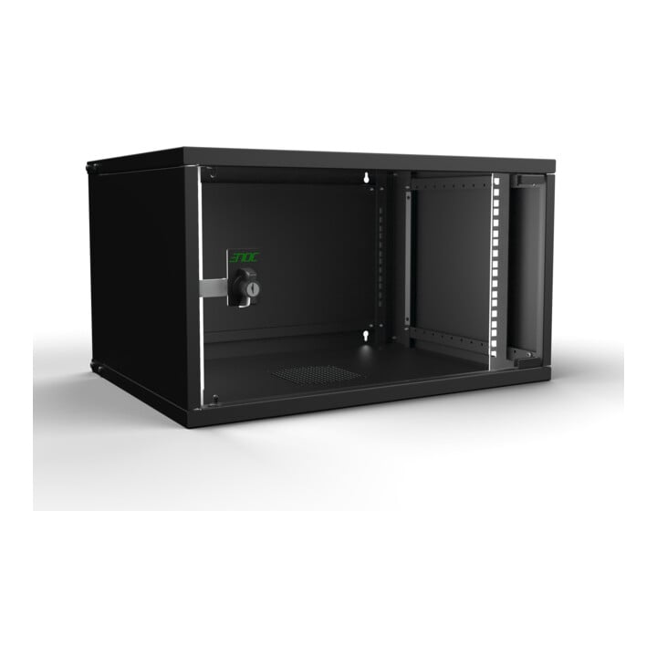 Enoc Armoire murale SNP 6U noir 19" 550×400×315mm W3 6-4-S-SNP