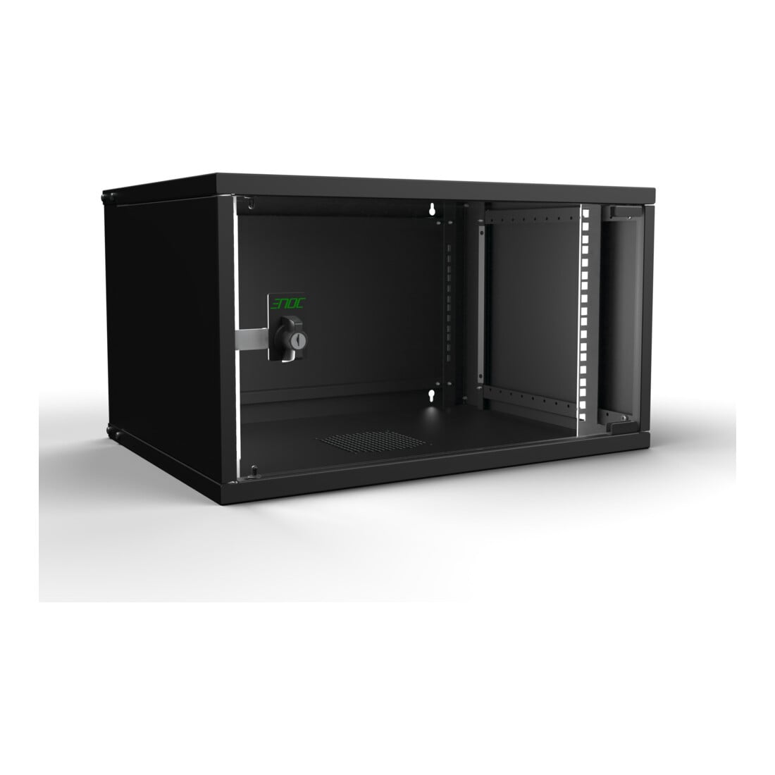 Enoc Armoire murale SNP 6U noir 19" 550×400×315mm W3 6-4-S-SNP