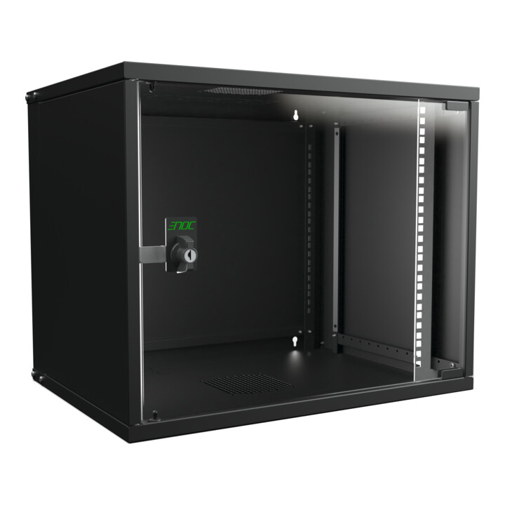 Enoc Armoire murale SNP 9U noir 19" 550×400×448mm W3 9-4-S-SNP