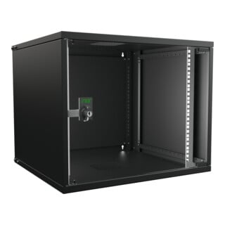 Enoc Armoire murale SNP 9U noire 19" 550×500×448mm W3 9-5-S-SNP