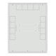 enoc Armoire sur pied 19" Baserack-8/10 800 x 1000 x 42U