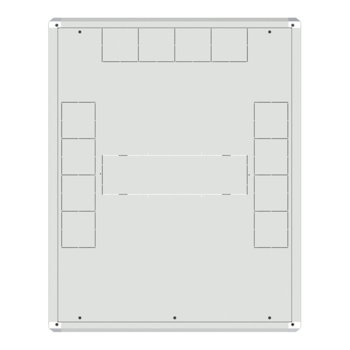 enoc Armoire sur pied 19" Baserack-8/10 800 x 1000 x 42U