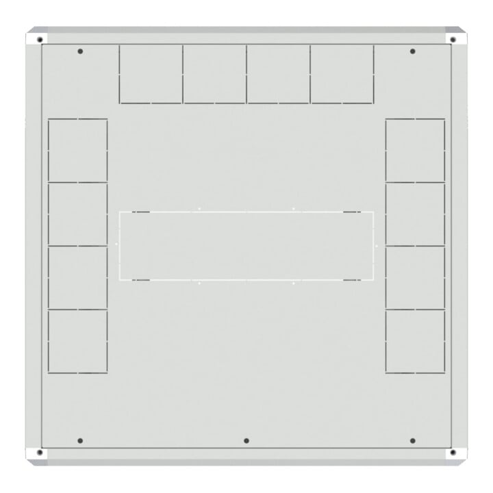 enoc Armoire sur pied 19" Baserack-8/8 800x800x24HE