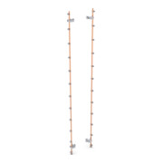 Enoc Erdungsschiene 2x1m POT 15-3