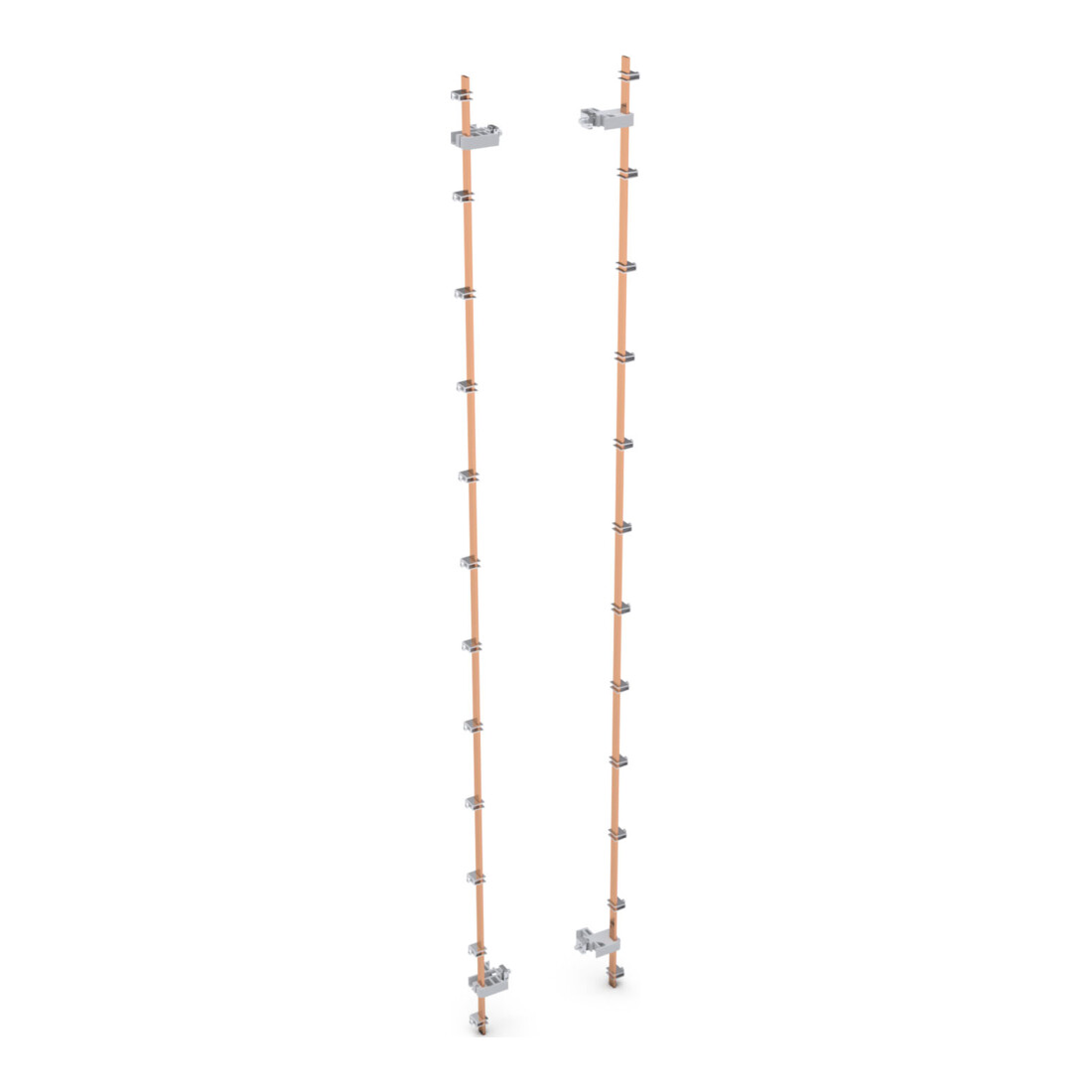 Enoc Erdungsschiene 2x1m POT 15