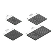 Enoc Étagère réglable 19 pouces, 370-600 mm FHJ 50S-S-4