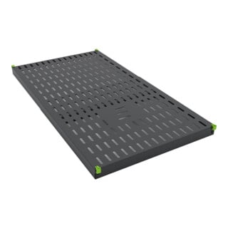 Enoc Étagère réglable 19 pouces, 570-900mm FHJ 100L-S