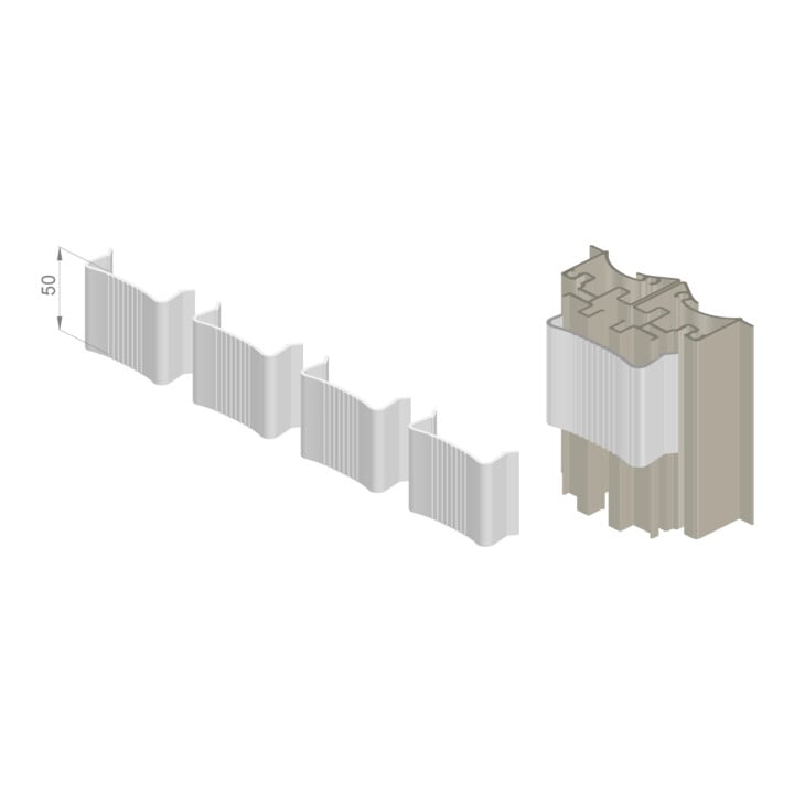 enoc Jeu de connecteurs d’assemblage montage cadre alu IBS 1 X1