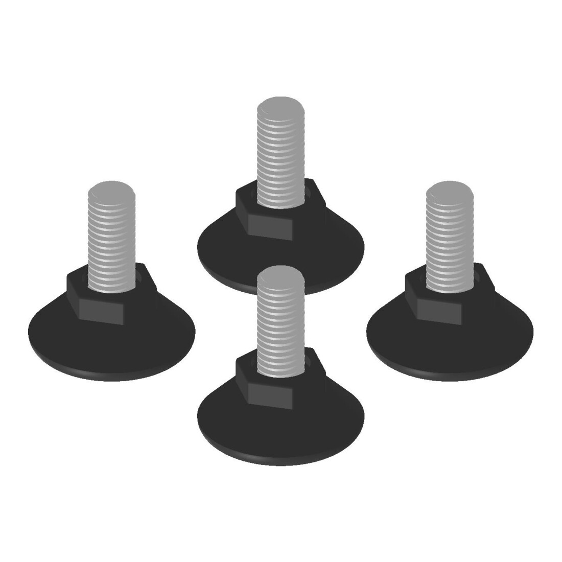 Enoc Jeu de pieds niveleurs SF X1 (4 pièces)