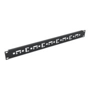 Enoc Kabelabfangschiene 19Zoll KHB 19-S-2
