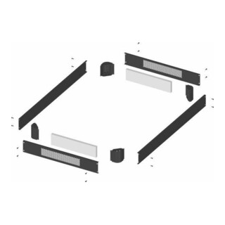 enoc Pack socle SOP 66 X1-DE-S 600x600 ventilé
