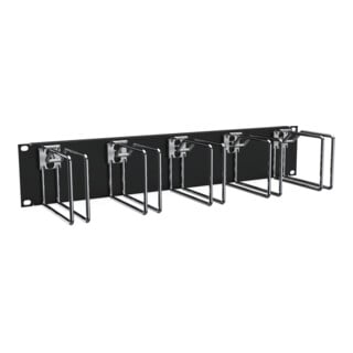 enoc Panneau de manœuvre transversal CPM 02-S 2 U noir chromé