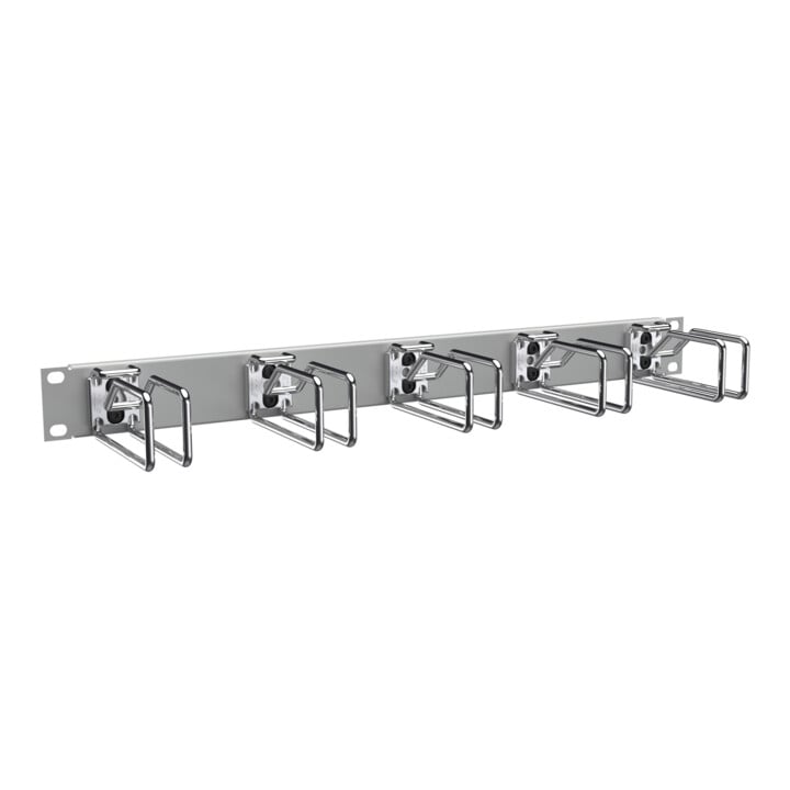enoc Panneau de manœuvre transversale CPM 01-RAL 7035 1 U gris/chrome