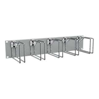 enoc Panneau de manœuvre transversale CPM 02-RAL 7035 2 UI gris chromatisé