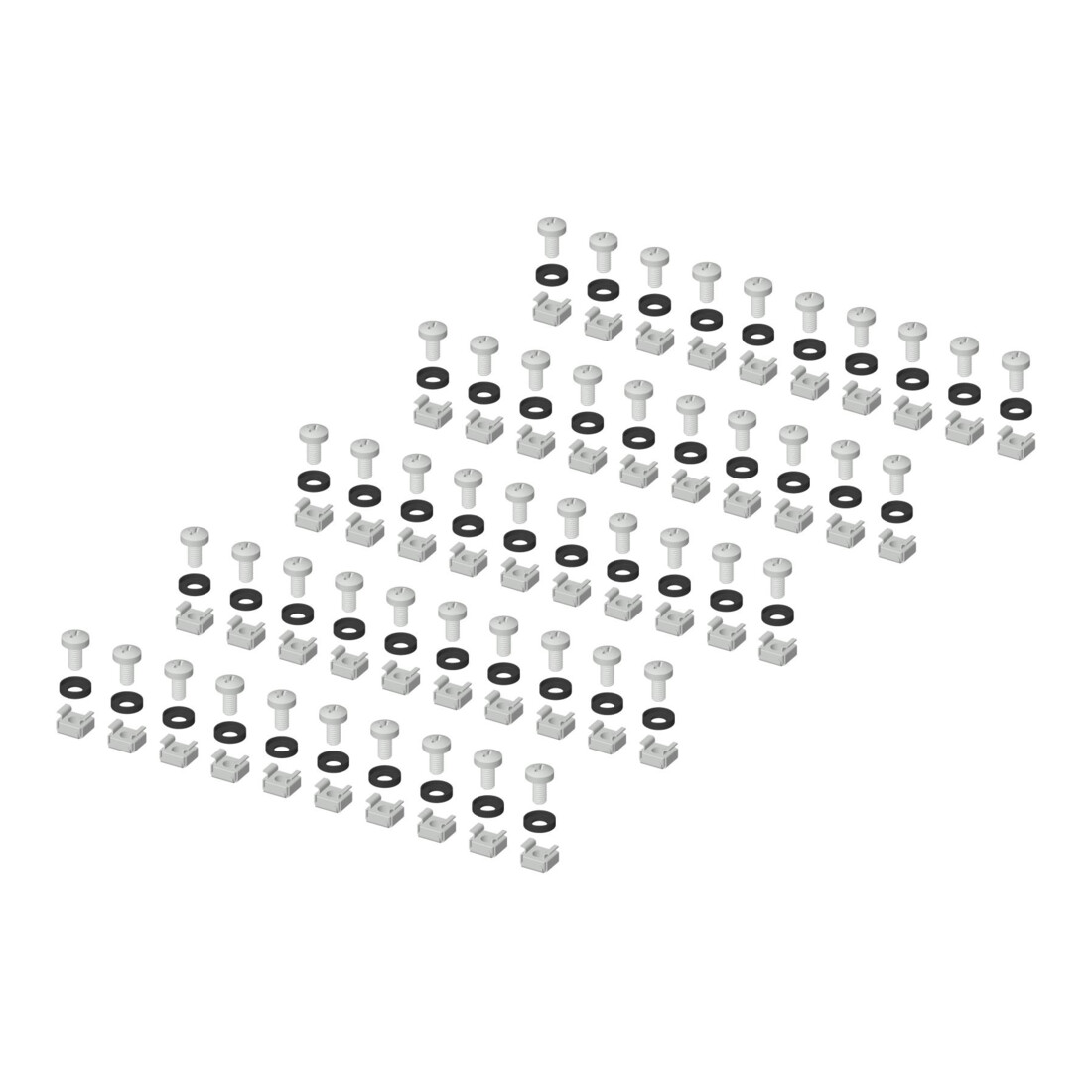 Enoc Set écrous et vis KM 06 (50 pièces)