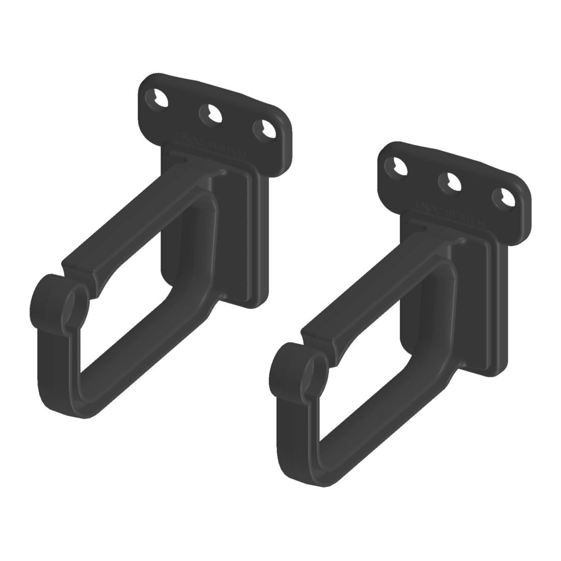 Enoc Support de câbles 1U KBP 01-S X1(2 pièces)