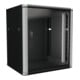 Enoc Wandschrank 12HE 2tlg. sw 19"600x500x668mm W2 12-65-S