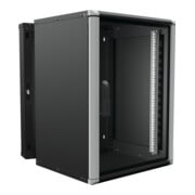 Enoc Wandschrank 15HE 3tlg. sw 19"600x600x801mm Wr2 15-66-S-3