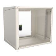 Enoc Wandschrank 15HE m.Glastür 733x565x800 NSVE 158-3