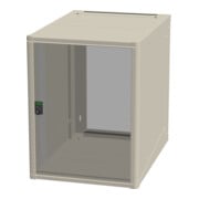 Enoc Wandschrank 15HE m.Glastür 733x565x800 NSVE 158-4