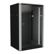 Enoc Wandschrank 18HE 2tlg. sw 19"600x500x934mm W2 18-65-S-3