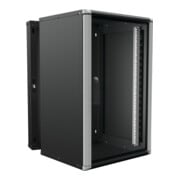 Enoc Wandschrank 18HE 3tlg. sw 19"600x600x934mm Wr2 18-66-S-3