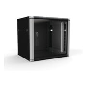 Enoc Wandschrank 9HE 2tlg. sw 19"600x500x535mm W2 9-65-S-4
