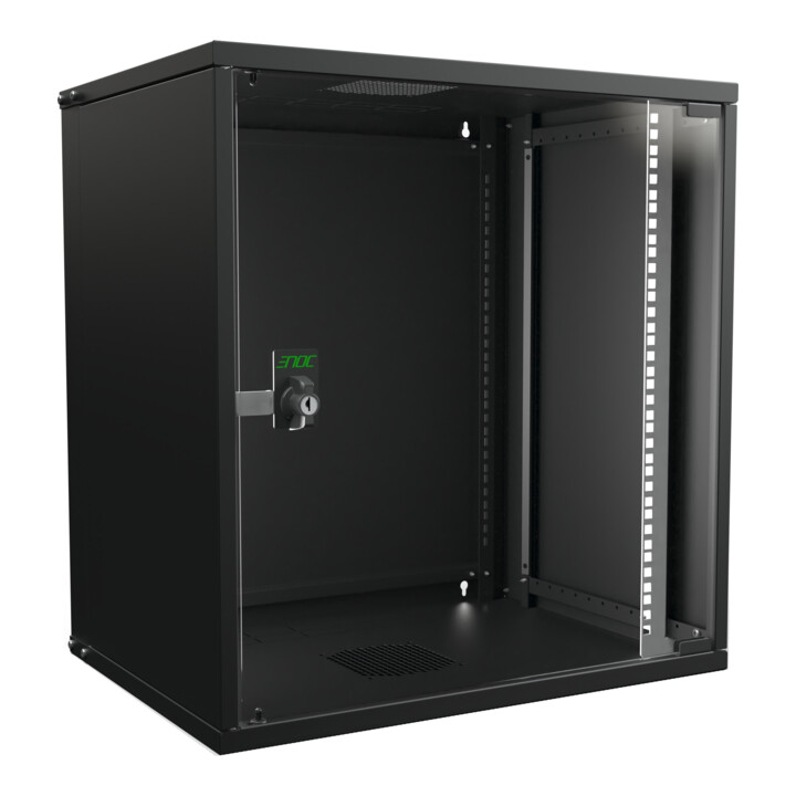 Enoc Wandschrank SNP 12HE sw 19"550x400x582mm W3 12-4-S-SNP